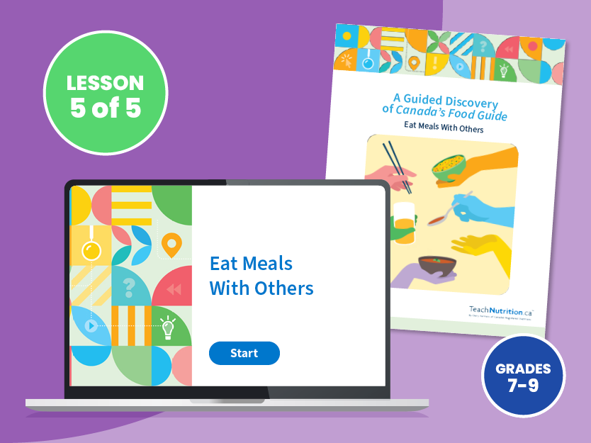 Eat Meals with Others: Grades 7–9