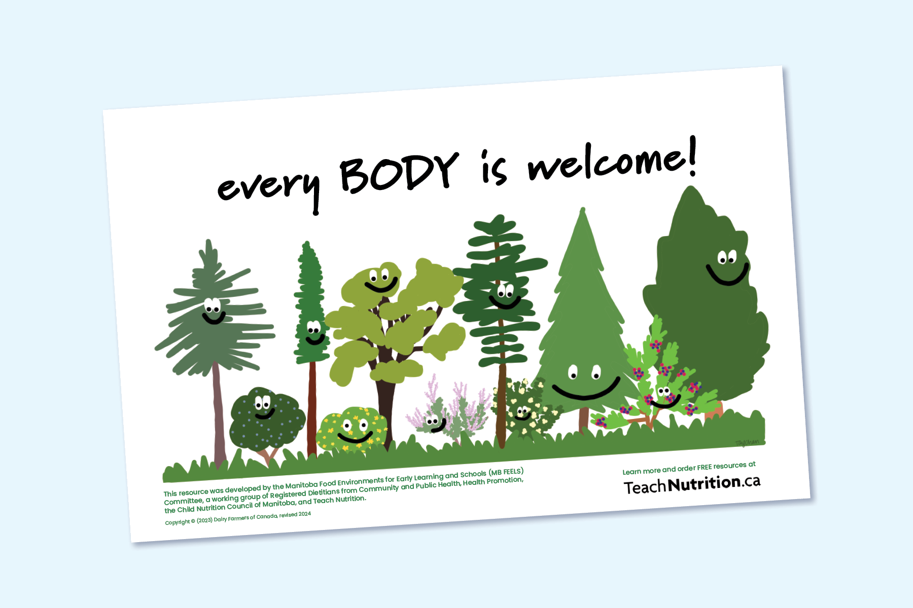 Every Body is Welcome Poster